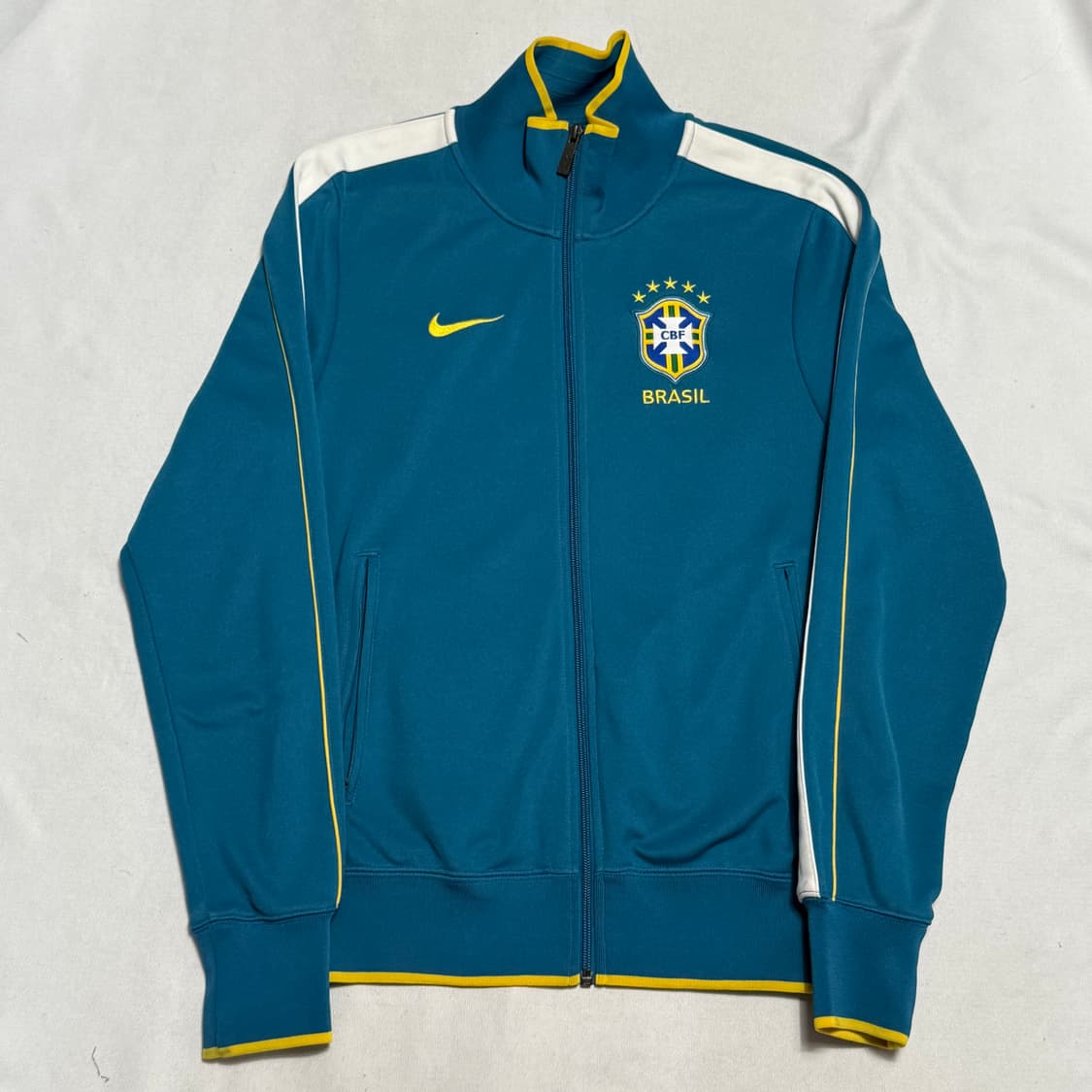 NIKE BRASIL CHAMARRA AUTHENTIC N98 2013 Verde 3