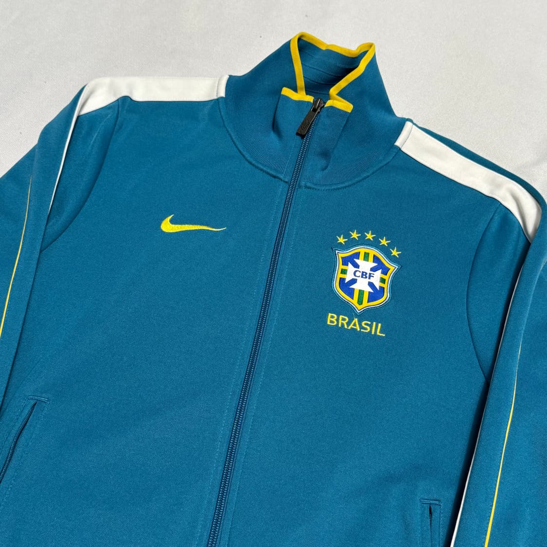 NIKE BRASIL CHAMARRA AUTHENTIC N98 2013 Verde 4