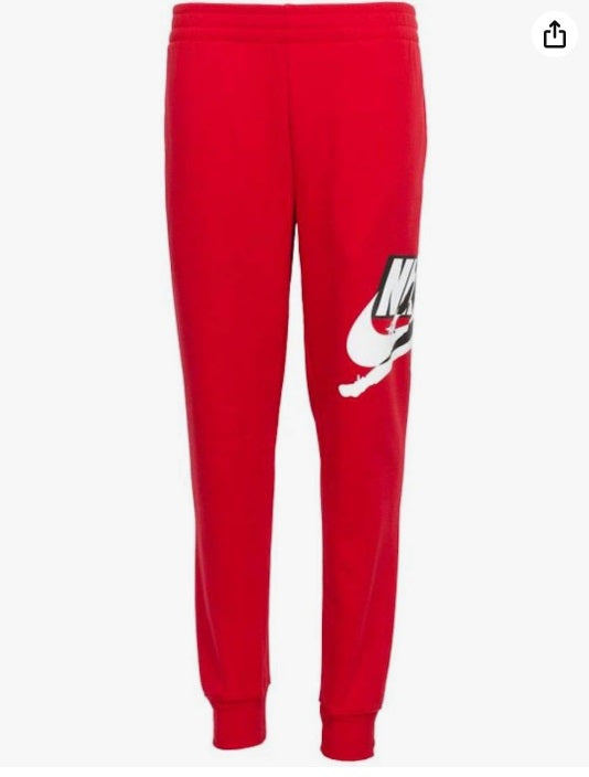 JORDAN CLASSICS JOGGER FLEECE PANTS PARA NIÑOS Rojo 2