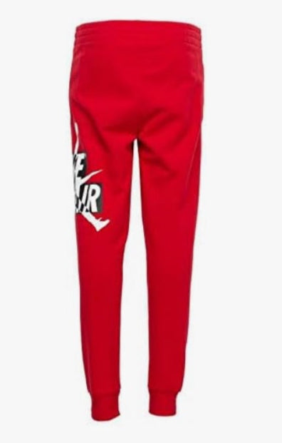 JORDAN CLASSICS JOGGER FLEECE PANTS PARA NIÑOS Rojo 3