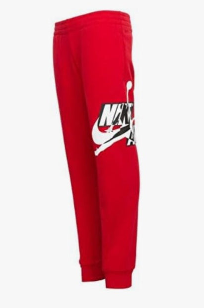 JORDAN CLASSICS JOGGER FLEECE PANTS PARA NIÑOS Rojo 4