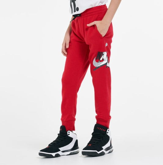 JORDAN CLASSICS JOGGER FLEECE PANTS PARA NIÑOS Rojo 1
