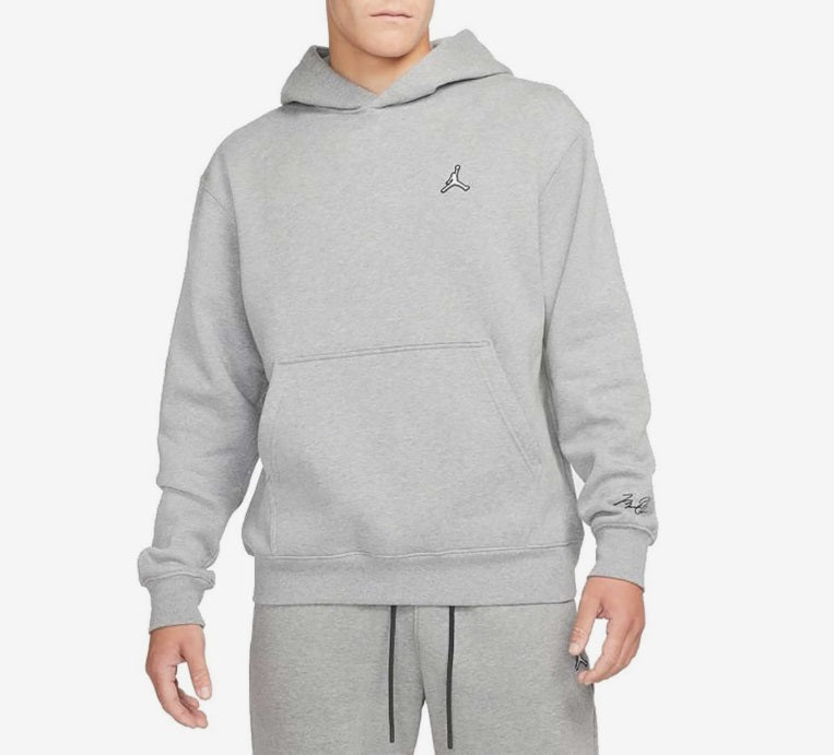 JORDAN SUDADERA CON GORRA ESSENTIALS FLEECE Gris 2