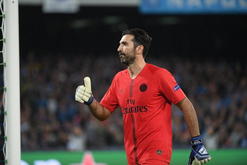 JORDAN GIANLUIGI BUFFON PSG PARIS SAINT-GERMAIN JERSEY DE PORTERO PLAYER ISSUE UEFA CHAMPIONS LEAGUE 2018/19 9