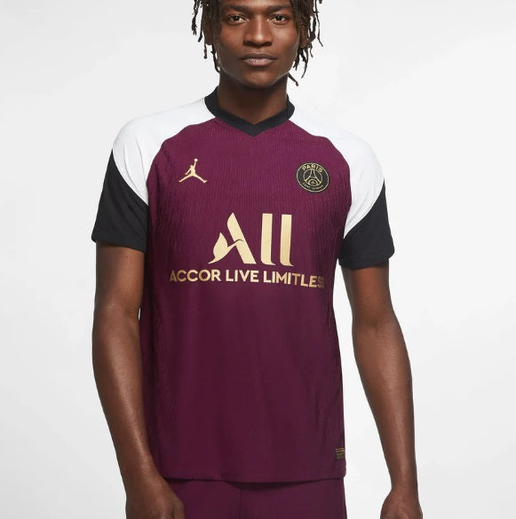 JORDAN KYLIAN MBAPPE PARIS SAINT-GERMAIN PSG JERSEY TERCERO VAPOR MATCH UEFA CHAMPIONS LEAGUE 2020/21 7