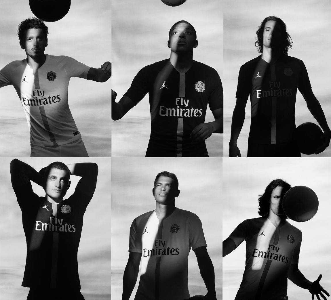 JORDAN KYLIAN MBAPPE PSG JERSEY DE VISITA UEFA CHAMPIONS LEAGUE 2018/19 6