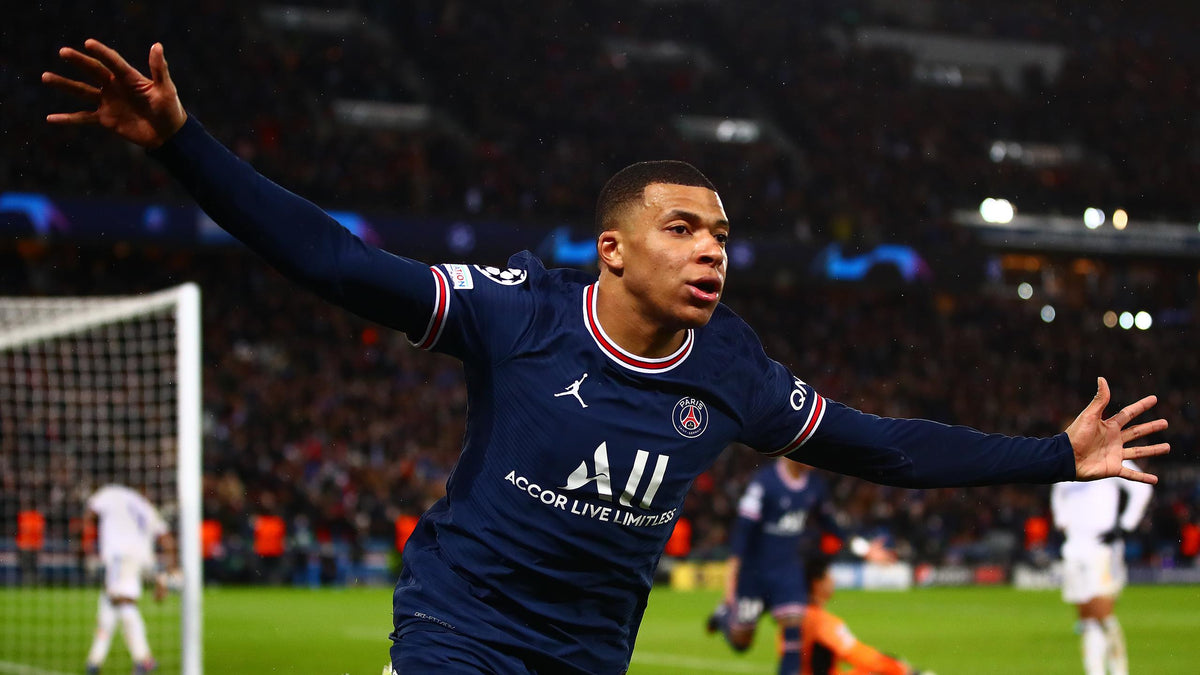 JORDAN KYLIAN MBAPPE PSG PARIS SAINT-GERMAIN UEFA CHAMPIONS LEAGUE ADV VAPOR MATCH JERSEY DE CASA 2021/22 8