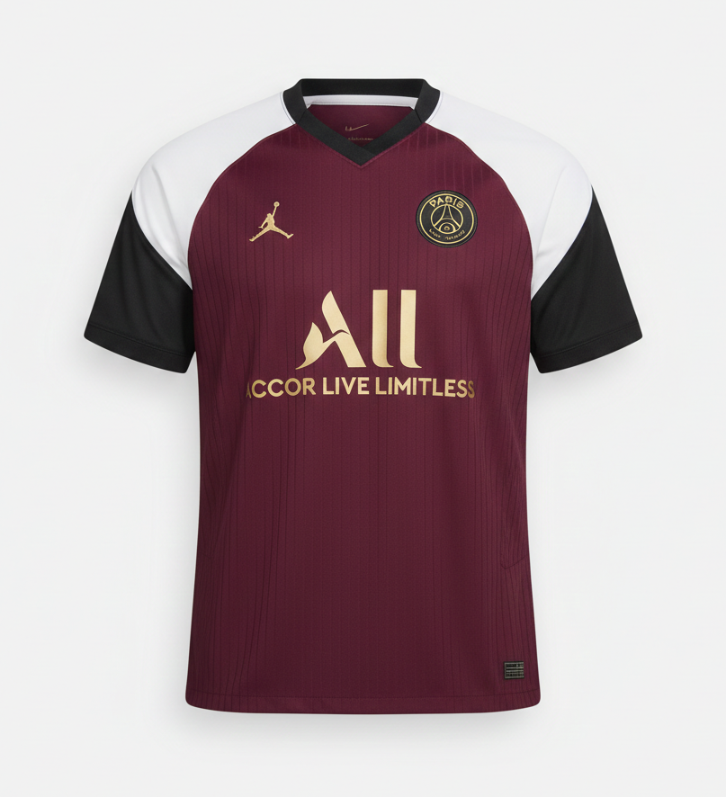 JORDAN PARIS SAINT-GERMAIN PSG KYLIAN MBAPPE JERSEY TERCERO UEFA CHAMPIONS LEAGUE 2020/21 2