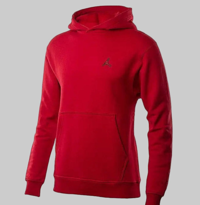 JORDAN SUDADERA CON GORRA ESSENTIALS FLEECE Rojo 1