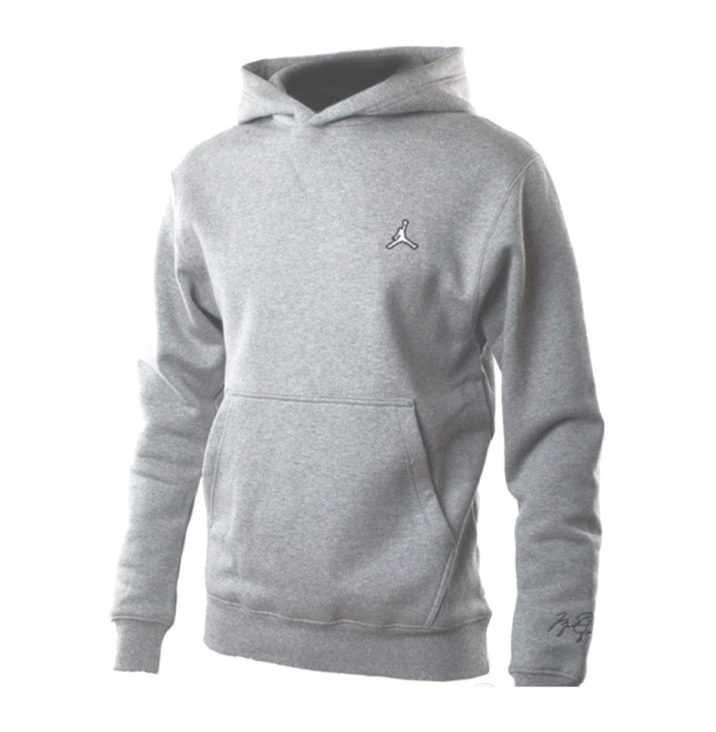 JORDAN SUDADERA CON GORRA ESSENTIALS FLEECE Gris 1