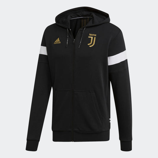 ADIDAS JUVENTUS SUDADERA DE GORRA CON CREMALLERA COMPLETA 2018/19