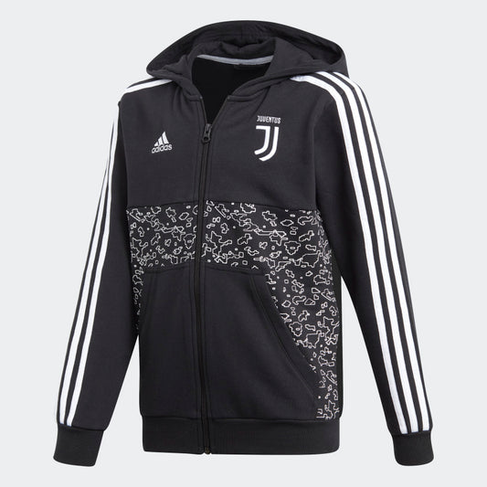 ADIDAS JUVENTUS SUDADERA DE CIERRE COMPLETO CON GORRA PARA NIÑOS 1