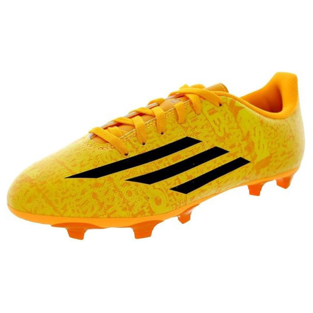 ADIDAS MESSI F5 FG ZAPATOS DE FUTBOL TERRENO FIRME PARA NIÑOS Oro Solar 4