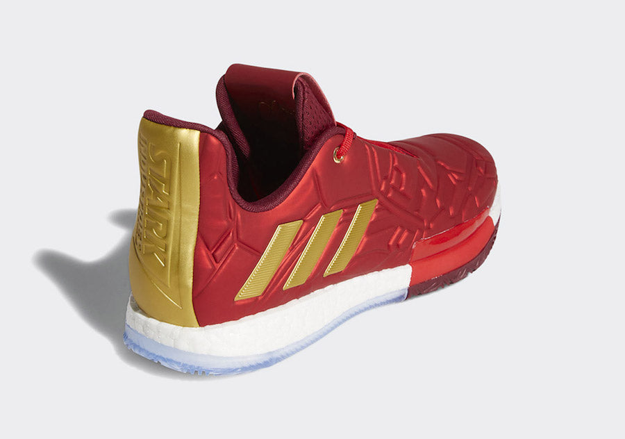 ADIDAS X MARVEL HARDEN VOL 3 “HEROES AMONG US: IRON MAN” ZAPATOS PARA NIÑO 3