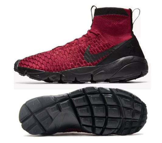 NIKE AIR FOOTSCAPE MAGISTA FLYKNIT FC ZAPATILLAS DE FÚTBOL LEISURE Rojo Team 1