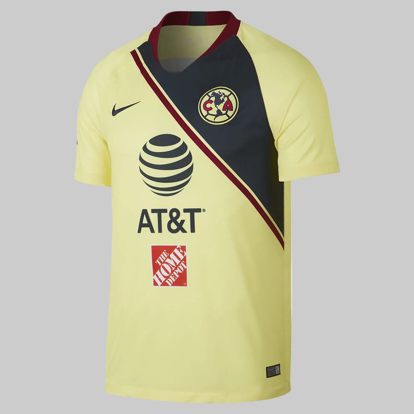 Etiquetas originales Nike Deadstock y código de autenticidad 918988-707 Club América Home