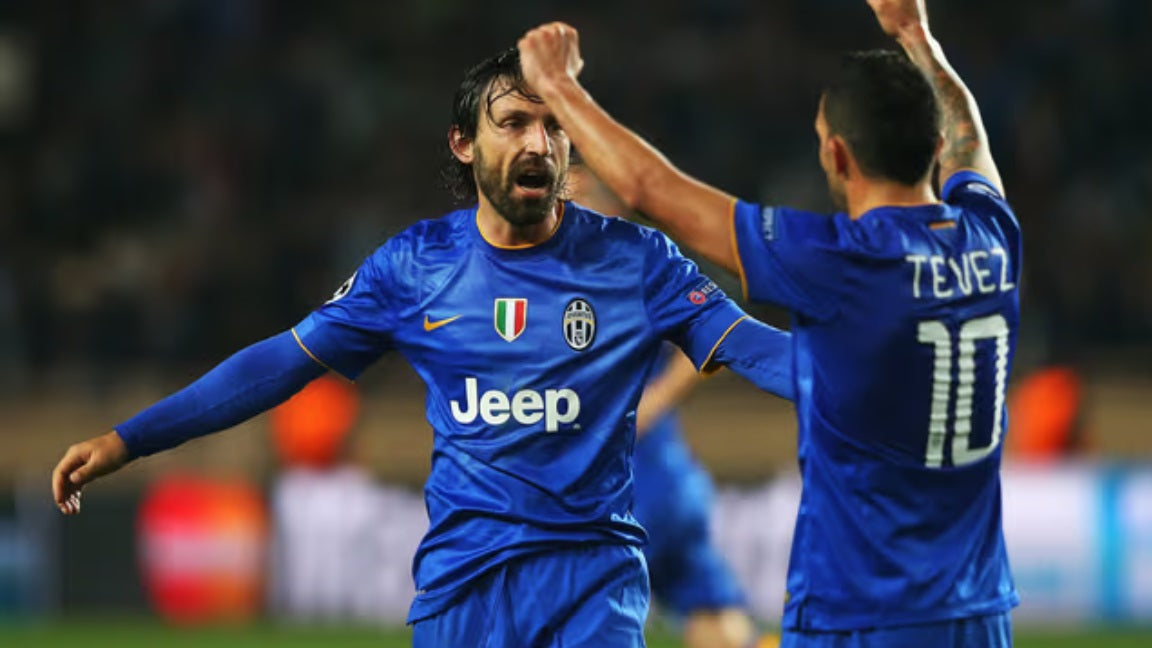 NIKE ANDREA PIRLO JUVENTUS JERSEY DE VISITA UEFA CHAMPIONS LEAGUE 2014/15 4