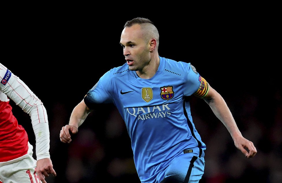 NIKE ANDRES INIESTA FC BARCELONA AUTHENTIC MATCH JERSEY TERCERO UEFA CHAMPIONS LEAGUE 2015/16 6