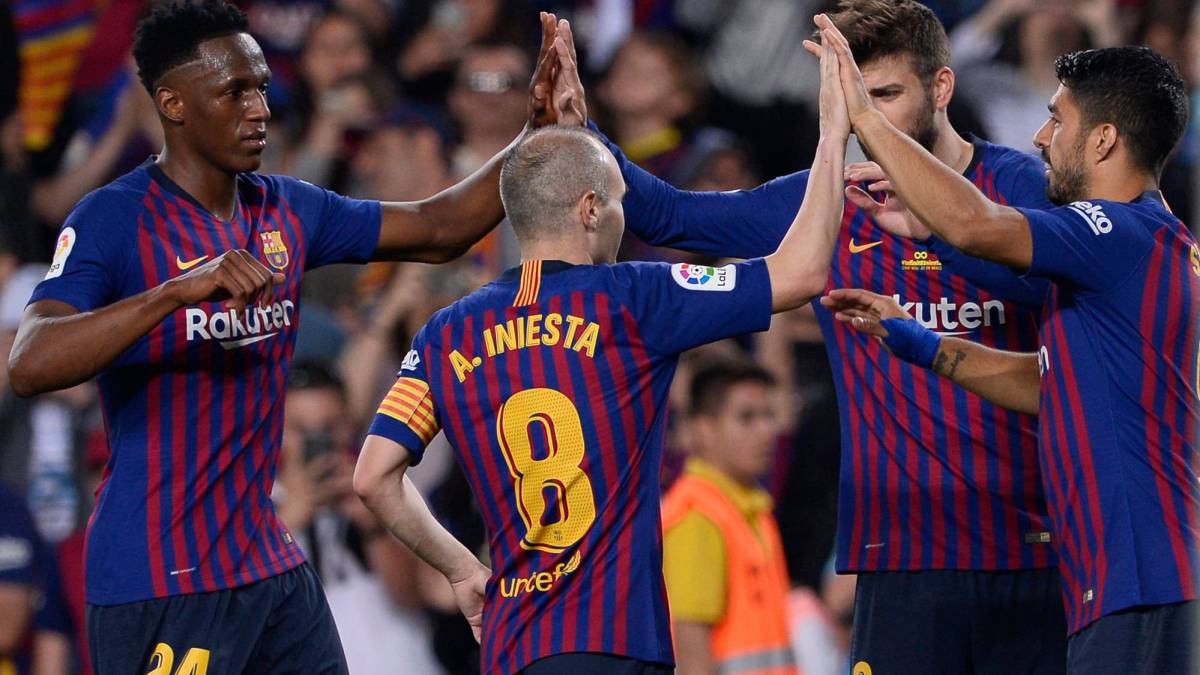 NIKE ANDRES INIESTA FC BARCELONA JERSEY DE CASA 2018/19 6