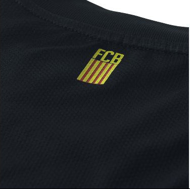 Bandera catalana en Jersey FC Barcelona Away 2011/12