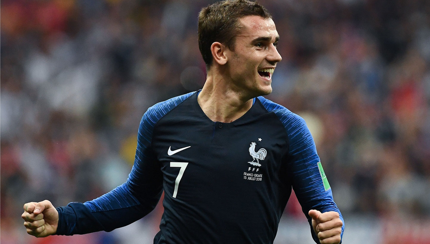 NIKE ANTOINE GRIEZMANN FRANCE AUTHENTIC VAPOR MATCH JERSEY DE CASA FINAL COPA MUNDIAL FIFA 2018 7