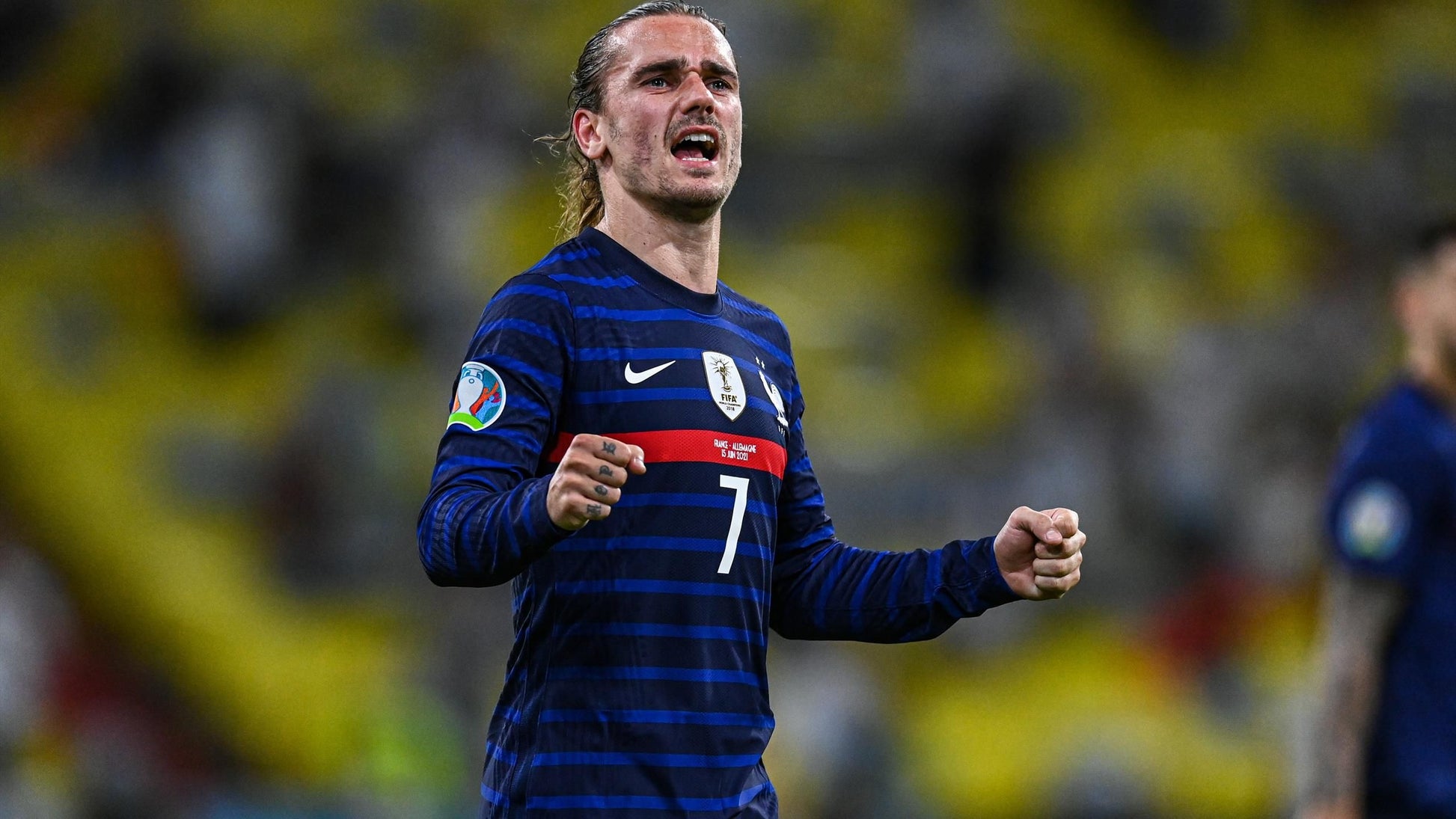 NIKE ANTOINE GRIEZMANN FRANCIA VAPOR MATCH JERSEY DE CASA EURO 2020 2021 8
