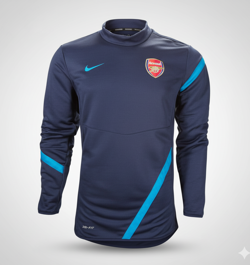 NIKE ARSENAL FC SUDADERA MIDLAYER DE ENTRENAMIENTO UEFA CHAMPIONS LEAGUE 2011/12 6