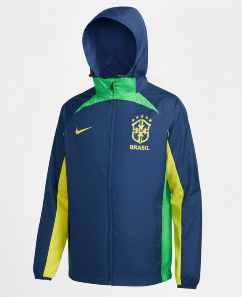 NIKE BRASIL CHAMARRA ALL WEATHER PARA TODO CLIMA COPA MUNDIAL FIFA 2022 2