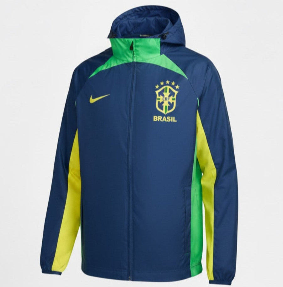 NIKE BRASIL CHAMARRA ALL WEATHER PARA TODO CLIMA COPA MUNDIAL FIFA 2022 1