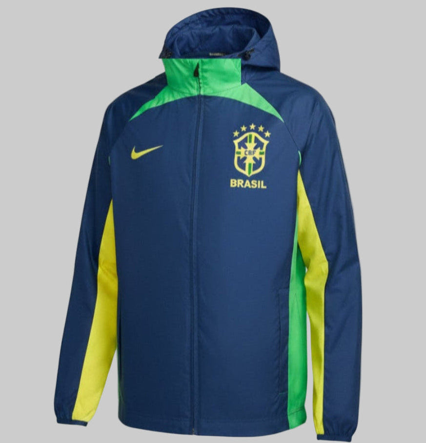 NIKE BRASIL CHAMARRA ALL WEATHER PARA TODO CLIMA COPA MUNDIAL FIFA 2022 1