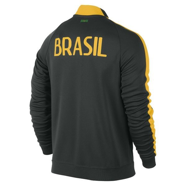 NIKE BRASIL CHAMARRA AUTÉNTICA N98 COPA MUNDIAL FIFA 2014 Negro 3