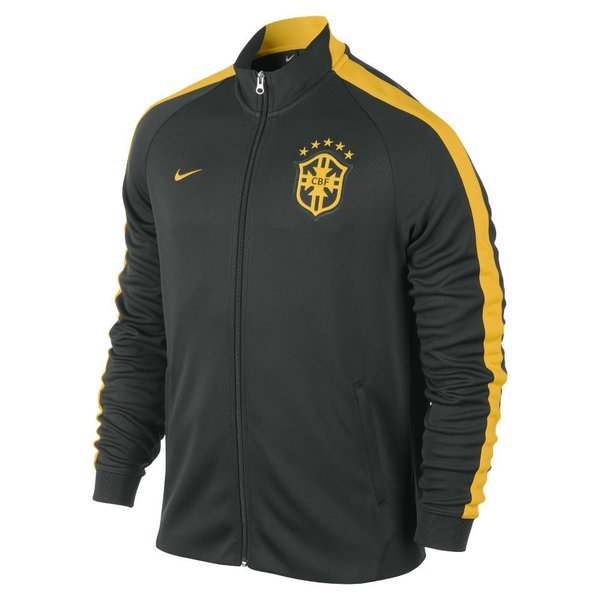NIKE BRASIL CHAMARRA AUTÉNTICA N98 COPA MUNDIAL FIFA 2014 Negro 2