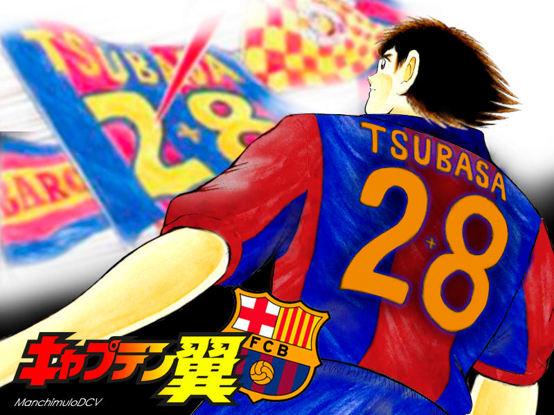 NIKE CAPITAN TSUBASA FC BARCELONA JERSEY DE CASA 2017/18 4