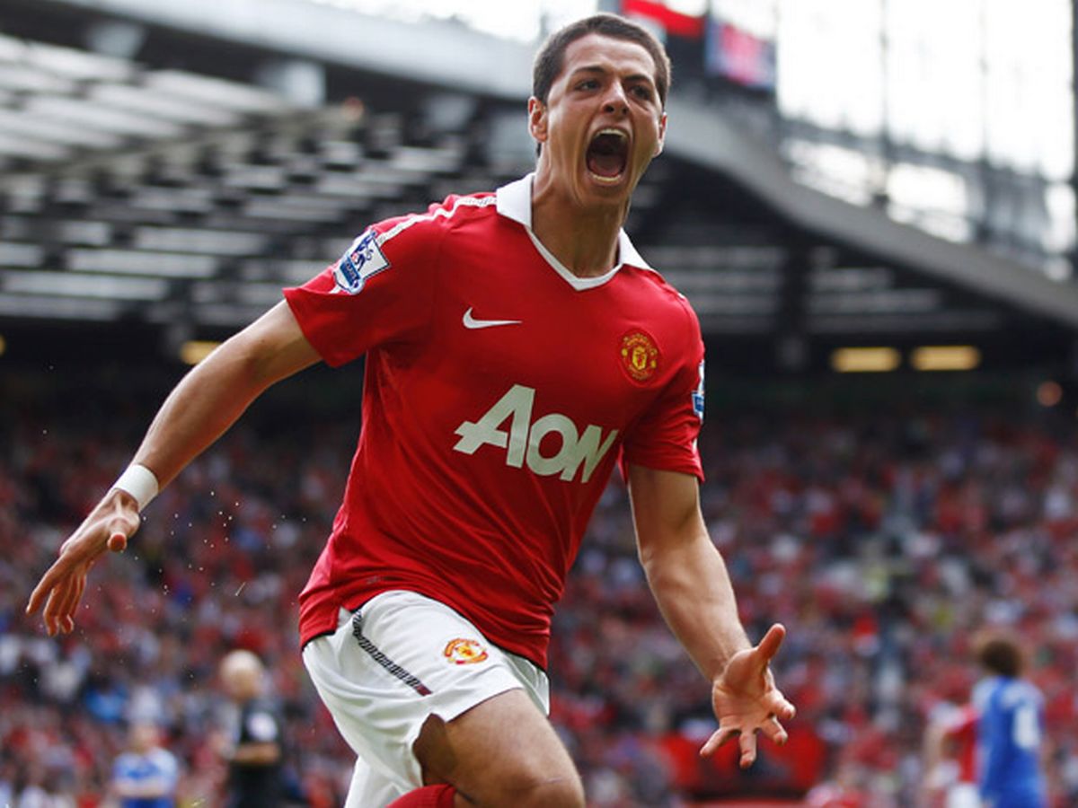 NIKE CHICHARITO MANCHESTER UNITED JERSEY DE CASA 2010/11 5