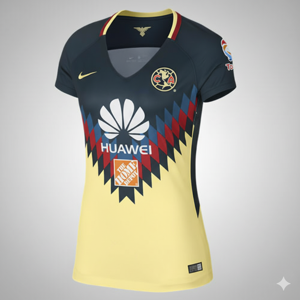 NIKE CLUB AMERICA JERSEY DE CASA PARA MUJER 2017/18 1