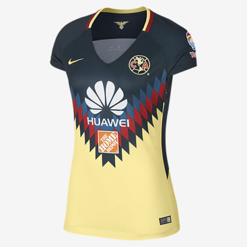 NIKE CLUB AMERICA JERSEY DE CASA PARA MUJER 2017/18 3
