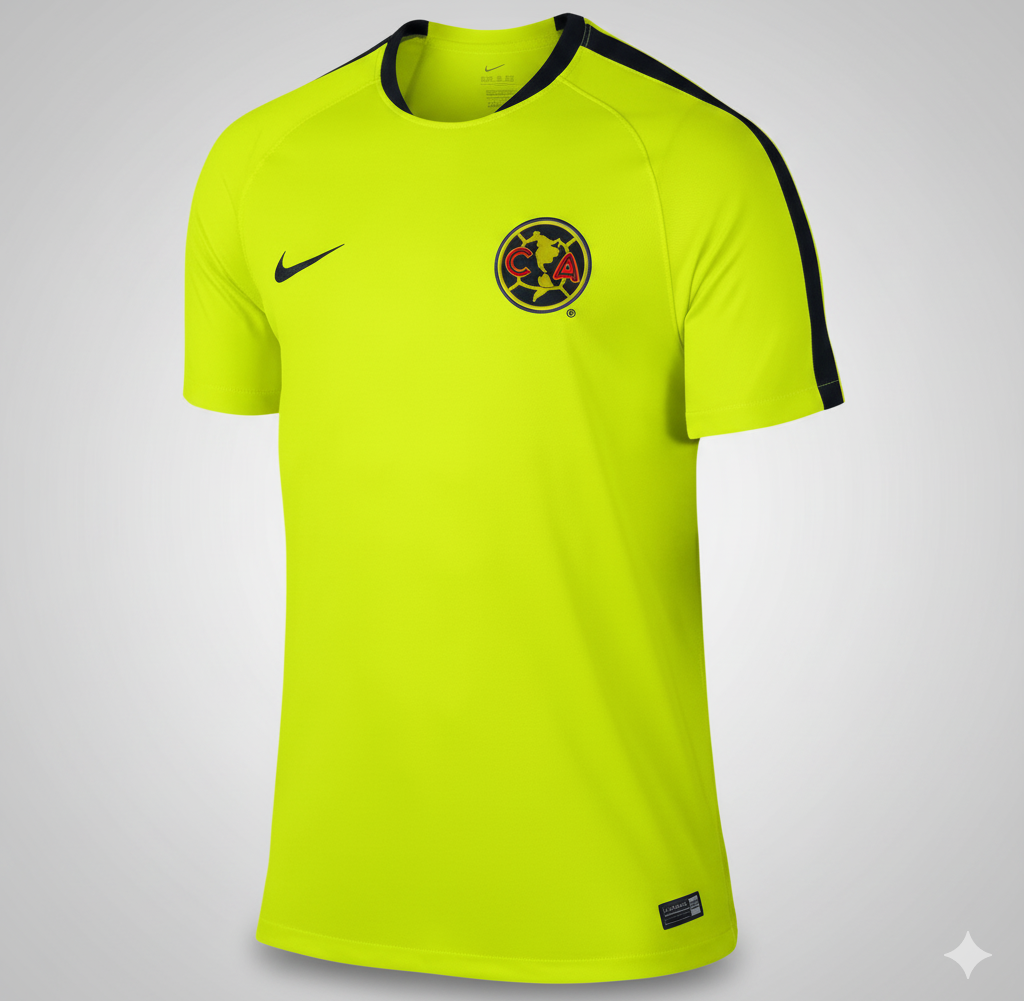NIKE CLUB AMERICA JERSEY DE ENTRENAMIENTO 2015/16 Volt 0