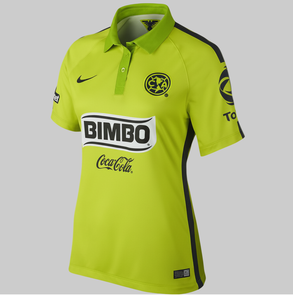 NIKE CLUB AMERICA JERSEY TERCERO PARA MUJER 2015 0
