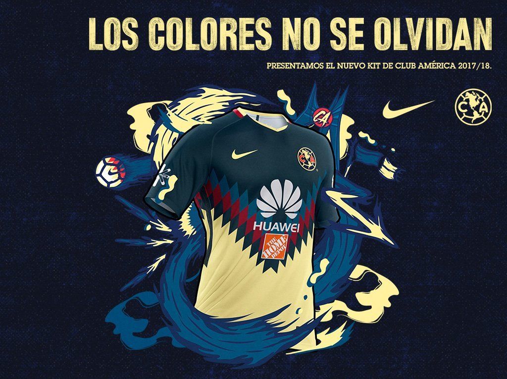 NIKE CLUB AMÉRICA JERSEY DE CASA 2017/18 4