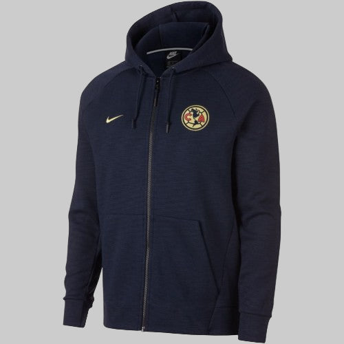 NIKE CLUB AMÉRICA SUDADERA OPTIC DE GORRA CON CIERRE COMPLETO 2018/19 1