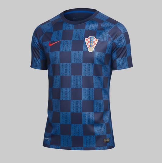 NIKE CROACIA JERSEY PRE PARTIDO DE ENTRENAMIENTO COPA MUNDIAL FIFA 2022 0