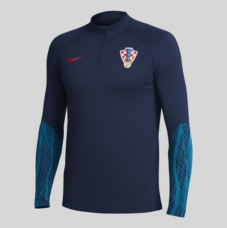 NIKE CROACIA SUDADERA STRIKE DRILL DE ENTRENAMIENTO COPA MUNDIAL FIFA 2022 1