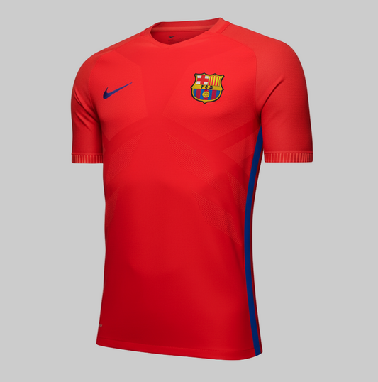 NIKE FC BARCELONA AEROSWIFT STRIKE JERSEY DE ENTRENAMIENTO 2017/18 Carmesí Brillante 1