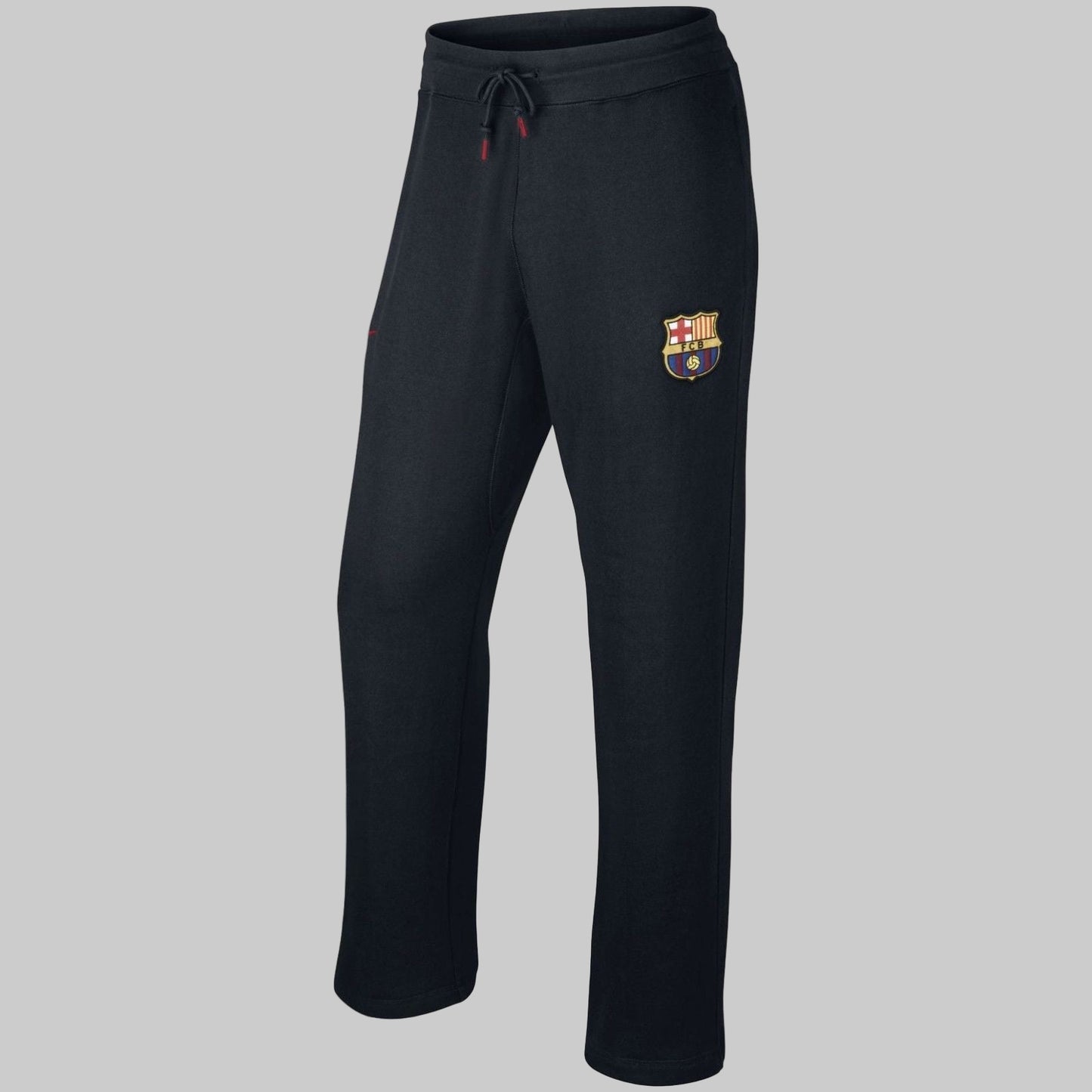 NIKE FC BARCELONA AUTHENTIC PANTS DE FUTBOL CON BAJO ABIERTO Negro 1