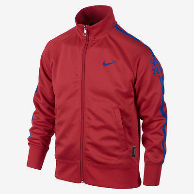 NIKE FC BARCELONA CHAMARRA DE PISTA PARA NIÑOS 2014/15 Carmesí Claro 3
