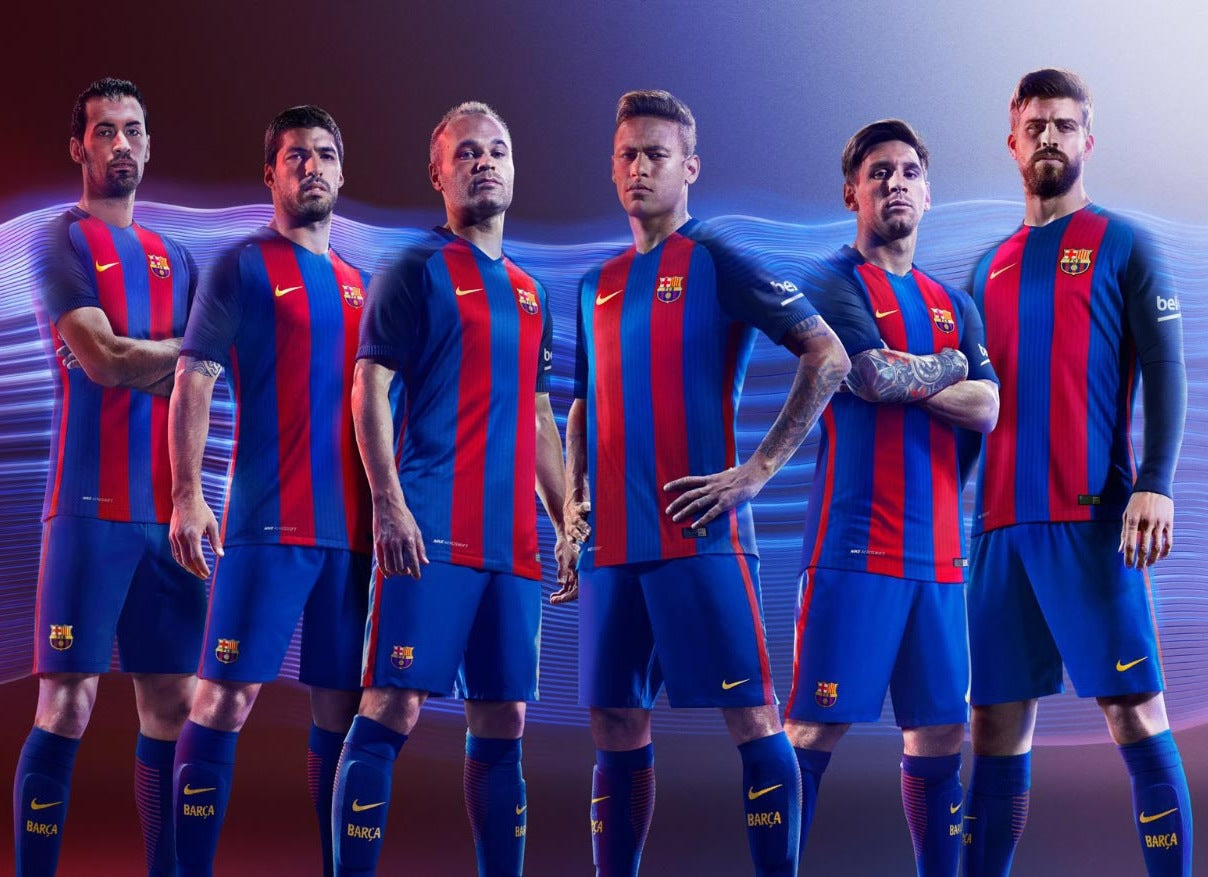 NIKE FC BARCELONA JERSEY DE CASA PARA NIÑOS 2016/17