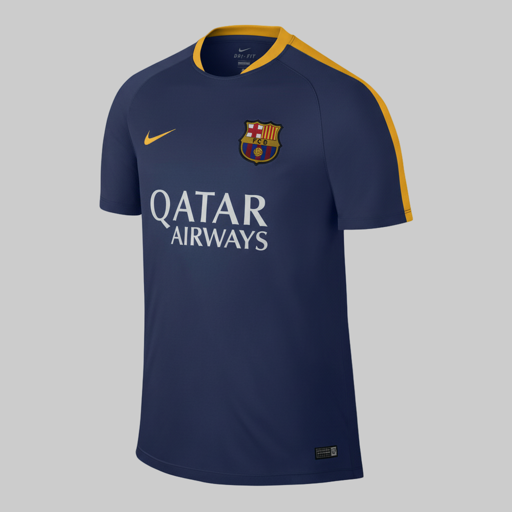 NIKE FC BARCELONA JERSEY DE ENTRENAMIENTO 2015/16 Azul Marino 0