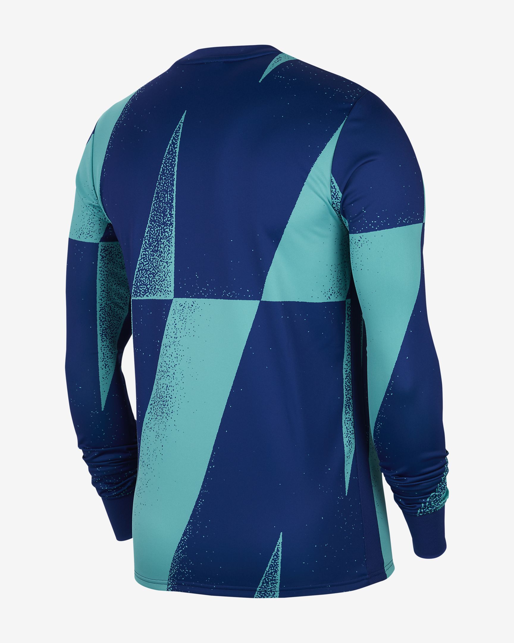 Detalle de la espalda de jersey en manga larga Barça BV2209-313