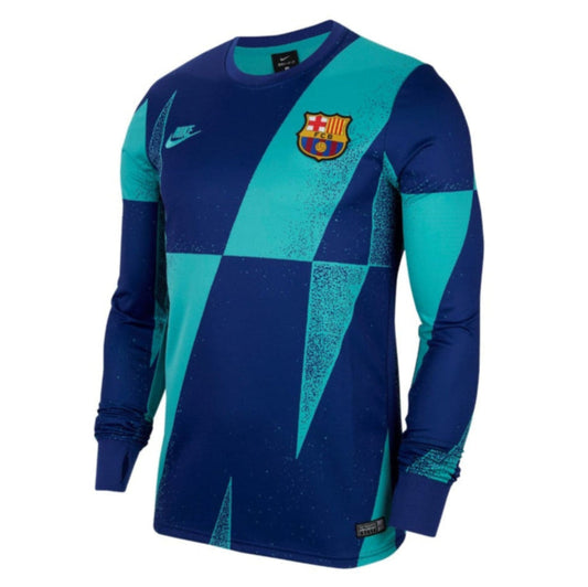 NIKE FC BARCELONA JERSEY DE ENTRENAMIENTO MANGA LARGA PRE PARTIDO UEFA CHAMPIONS LEAGUE 2019/20 1