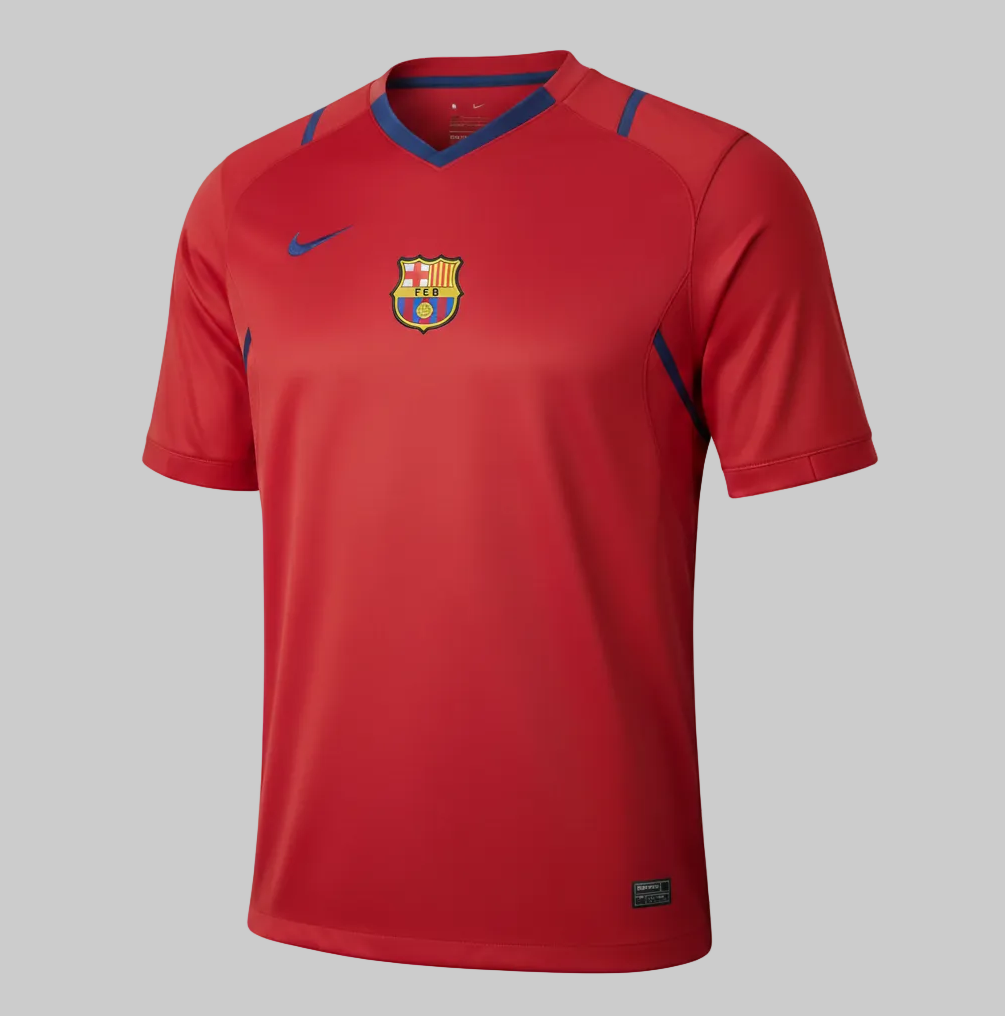 NIKE FC BARCELONA JERSEY DE ENTRENAMIENTO TOTAL 90 2006/07 7
